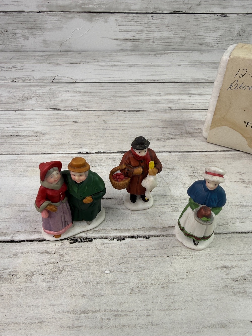 Dept 56 Heritage Village Collection Fezziwegs and Friends, 3 Pieces, 5928-5